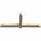 Ekena Millwork Eugene Rough Sawn Timber Gable Bracket, Douglas Fir, 60"W x 25"H x 4"D x 4"F, 10/12 Pitch GBW060X25X0404EUG00RDF - alternate 5